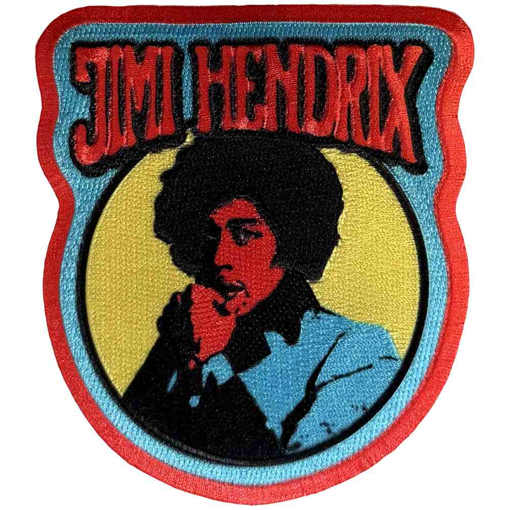 Jimi Hendrix - Vintage Circle Patch - Mehrfarben